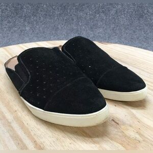 BCBGeneration Shoes “Yerra” Mules, Sneaker Flats, Black Suede, GUC, Sz 8.5